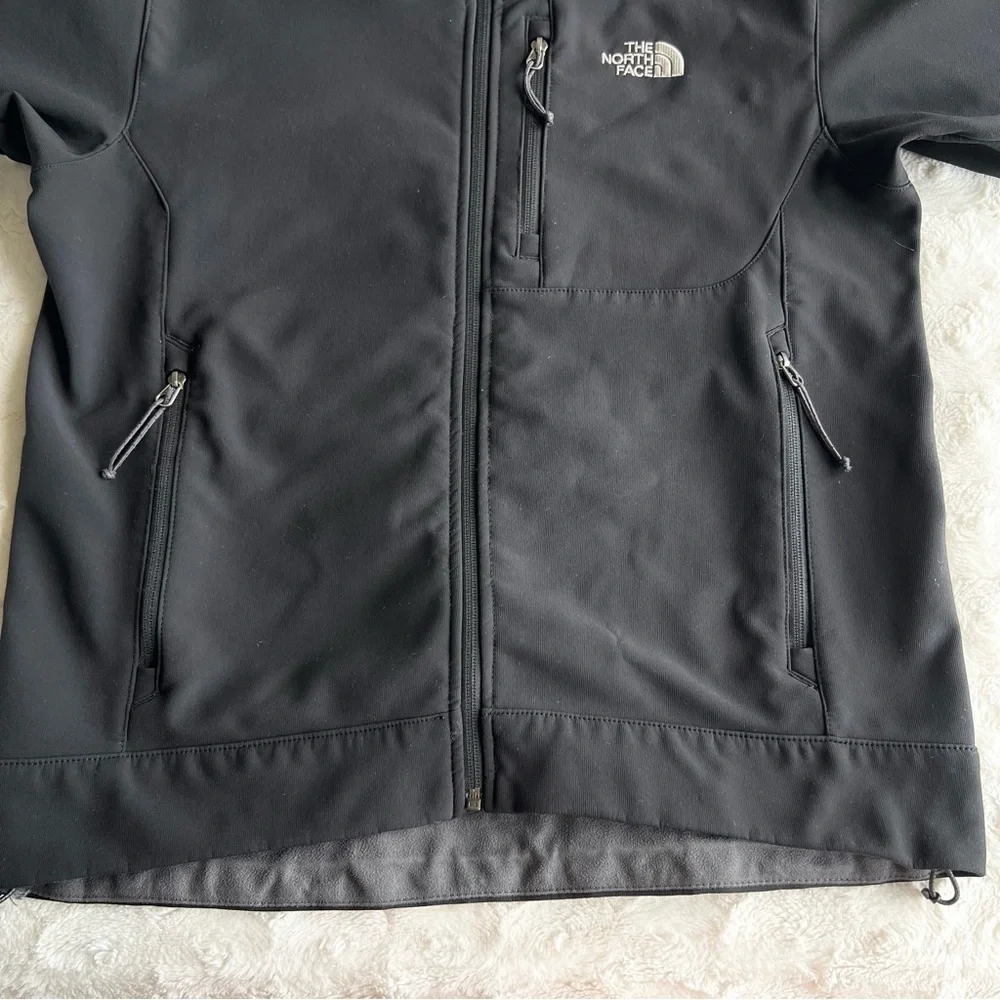 The North Face Jacket Coat Mens Medium Black Apex Bionic Softshell Gorpcore Zip